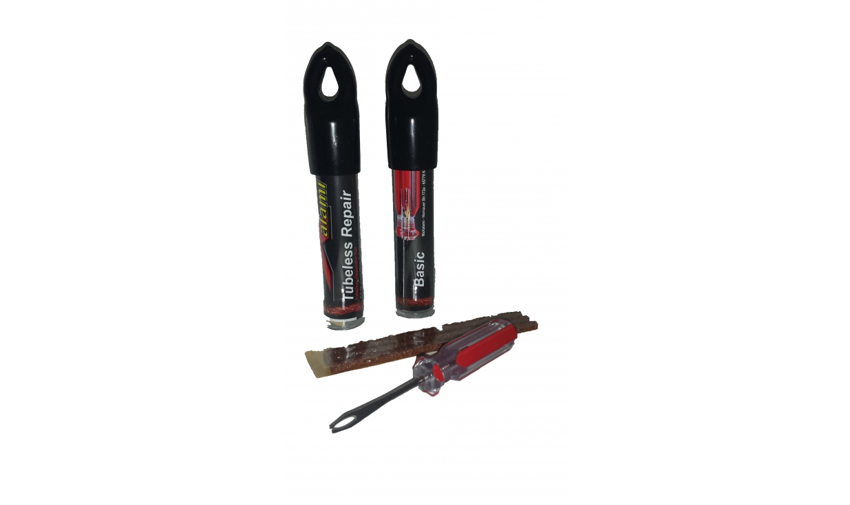 Kit Di Riparazione Tubeless Con Striscie Maxalami Basic Tube 1 Kit Di Riparazione Tubeless Con Striscie Maxalami Basic Tube