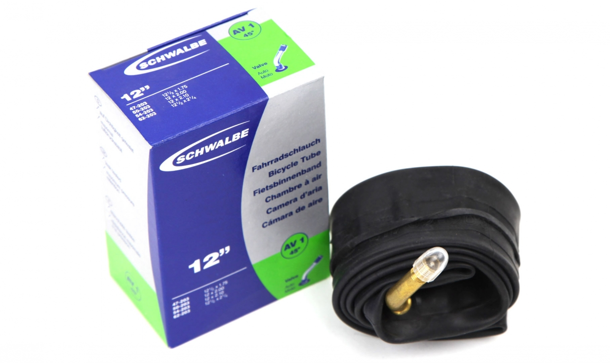 Camera D'aria Schwalbe 12,5"Valvola A 45° 1 Camera D'aria Schwalbe 12,5"Valvola A 45°