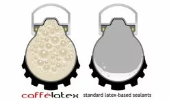 Liquido Preventivo E A Tenuta Stagna Effetto Mariposa Caffélatex -Vendite MTB Comparatif sealant caffelatex 1235x735