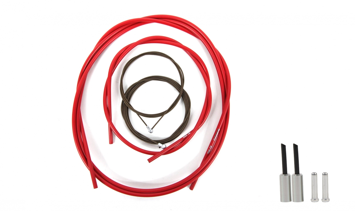 Kit Di Cavi E Guaine Per Freni Shimano Dura Ace 9000Cavi In Polimero - Guaina SUS Prelubrificata 1 Kit Di Cavi E Guaine Per Freni Shimano Dura Ace 9000Cavi In Polimero - Guaina SUS Prelubrificata