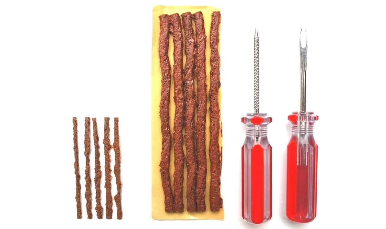 Kit Di Riparazione Tubeless Con Striscie Maxalami Maxi Pack 2 Kit Di Riparazione Tubeless Con Striscie Maxalami Maxi Pack - immagine 2