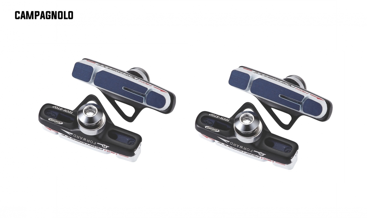 Pattini A Cartuccia BBB Techstop HP (2 Coppie)Cerchi In Alluminio 2 Pattini A Cartuccia BBB Techstop HP (2 Coppie)Cerchi In Alluminio - immagine 2