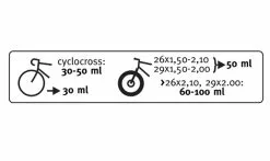 Liquido Preventivo E A Tenuta Stagna Effetto Mariposa Caffélatex -Vendite MTB Quantite utilisation sealant caffelatex 1235x735