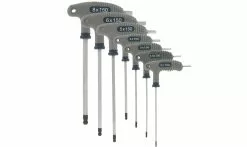 Kit Di 7 Chiavi Esagonali Con Teste Sferiche VarCL-09800-02/08