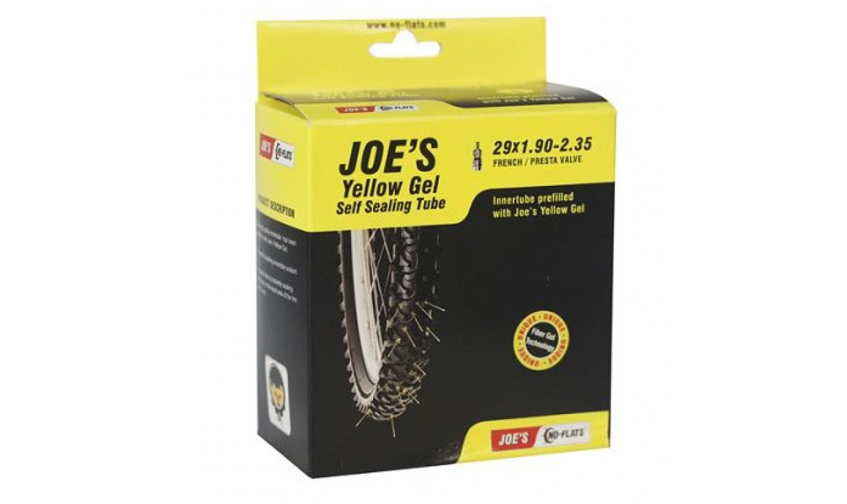 Joe's No Flats Camere D’aria Joe’s Con Gel AntiforaturaGiallo - 27.5” 1 Joe's No Flats Camere D’aria Joe’s Con Gel AntiforaturaGiallo - 27.5”