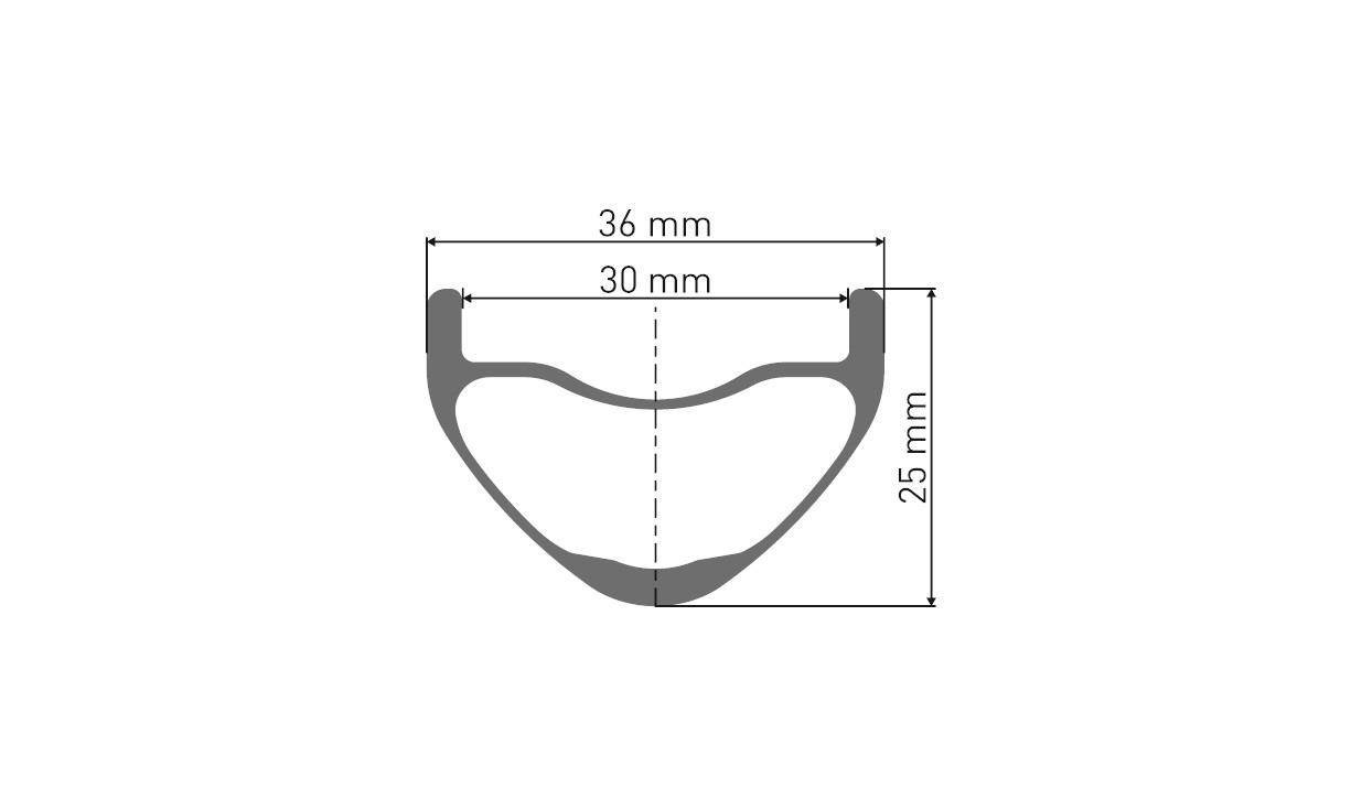 Dt-swiss Ruota Anteriore DT Swiss XRC 1200 Spline 30 Boost DBFreno A Disco - Carbonio - Tubeless Ready 3 Dt-swiss Ruota Anteriore DT Swiss XRC 1200 Spline 30 Boost DBFreno A Disco - Carbonio - Tubeless Ready - immagine 3