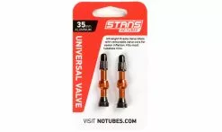 Valvole Tubeless MTB Universali Stan's Notubes 35 Mm (la Coppia) -Vendite MTB valve universelle notube alliage 35mm orange 1235x735